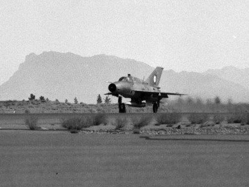 Afghan Air Force MiG-21UM Mongol-B